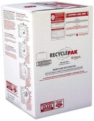 Recyclepak - 24-3/4 Inch Long x 16 Inch Wide x 16 Inch Deep, Lamp Recycling Box - 22 Piece, T12 or 32 Piece, T8 Capacity, Capacity U Tubes, Lamps, 2 Ft. Box - Apex Tool & Supply