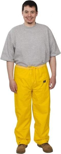 Helly Hansen - Size L, Yellow, Rain Pants - No Pockets - Apex Tool & Supply