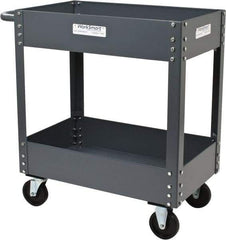 Value Collection - 1,200 Lb Capacity, 18" Wide x 30" Long x 34-5/8" High Service Cart - 2 Shelf, Steel - Apex Tool & Supply