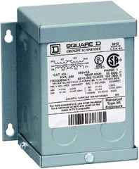 Square D - 120 x 240 Input Volt, 12/24 Output Volt, 60 Hz, 3R NEMA Rated, Buck Boost Transformer - 1 Phase, RoHS Compliant - Apex Tool & Supply