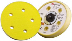 3M - 5" Diam Hook & Loop Disc Backing Pad - Soft Density, 12,000 RPM - Apex Tool & Supply