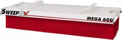 Sweepex - 12" Long x 60" Wide Sweeper Accessory - Stiff Polypropylene Bristles - Apex Tool & Supply