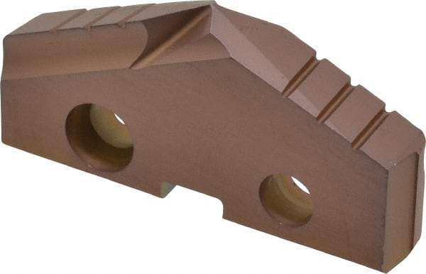 Allied Machine and Engineering - 1-19/32" Diam x 1/4" Thick, Seat Code 3, 132° Included Angle Spade Drill Insert - AM200 Coated, Cobalt, Grade Super Cobalt, Series GEN2 T-A - Apex Tool & Supply