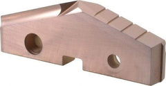 Allied Machine and Engineering - 3-3/8" Diam x 7/16" Thick, Seat Code 6, 144° Included Angle Spade Drill Insert - AM200 Coated, Cobalt, Grade Super Cobalt, Series GEN2 T-A - Apex Tool & Supply
