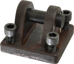 Schrader Bellows - Hydraulic Cylinder Cap Clevis Mounting Kit - 3-1/4" Bore - Apex Tool & Supply