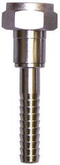 SuperKlean - FGHT x 1/2" Hose Barb, FGHT x Hose Barb Swivel - Stainless Steel - Apex Tool & Supply