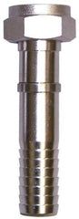 SuperKlean - FGHT x 3/4" Hose Barb, FGHT x Hose Barb Swivel - Stainless Steel - Apex Tool & Supply