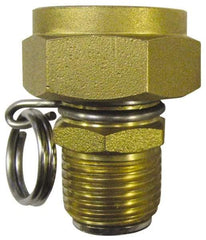 SuperKlean - 1/2 & 3/4 MNPT x FGHT Swivel Hose Adapter - Brass & Stainless Steel - Apex Tool & Supply