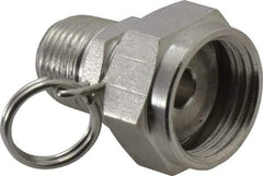 SuperKlean - MNPT x FGHT Swivel Hose Adapter - Stainless Steel - Apex Tool & Supply