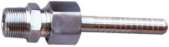 SuperKlean - NPT x 1/2" Hose Barb, 3 Piece Mixer Adapter - Stainless Steel - Apex Tool & Supply