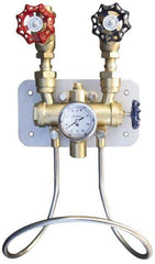 SuperKlean - 150 Max psi, Bronze Water Mixing Valve & Unit - FNPT End Connections - Apex Tool & Supply