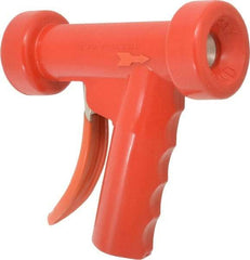 SuperKlean - Insulated, Aluminum Pistol Grip Spray Nozzle for 1/2" Pipe - Red, 1/2 NPT - Apex Tool & Supply
