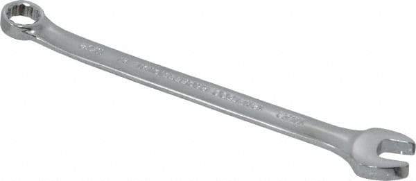Proto - 11/32" 12 Point Offset Combination Wrench - 15° Offset Angle, 5-5/8" OAL, Steel, Chrome Finish - Apex Tool & Supply