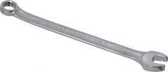 Proto - 11/32" 12 Point Offset Combination Wrench - 15° Offset Angle, 5-5/8" OAL, Steel, Chrome Finish - Apex Tool & Supply