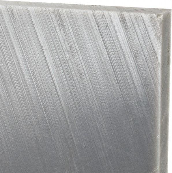 Made in USA - 3/8" Thick x 12" Wide x 1' Long, Polyethylene (UHMW) Sheet - Black, Oil-Filled Grade - Apex Tool & Supply