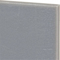 Made in USA - 1/4" Thick x 12" Wide x 2' Long, Polyethylene (UHMW) Sheet - Black, Oil-Filled Grade - Apex Tool & Supply