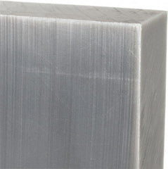 Made in USA - 1" Thick x 12" Wide x 2' Long, Polyethylene (UHMW) Sheet - Black, Oil-Filled Grade - Apex Tool & Supply