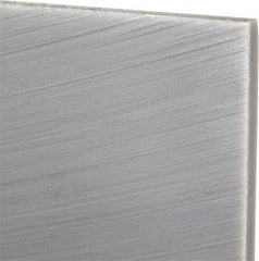 Made in USA - 1/4" Thick x 12" Wide x 3' Long, Polyethylene (UHMW) Sheet - Black, Oil-Filled Grade - Apex Tool & Supply