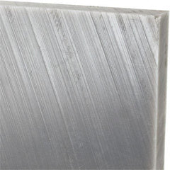 Made in USA - 3/8" Thick x 12" Wide x 3' Long, Polyethylene (UHMW) Sheet - Black, Oil-Filled Grade - Apex Tool & Supply
