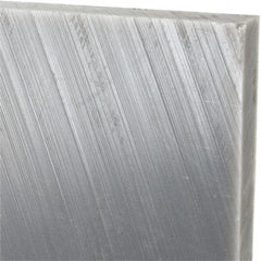 Made in USA - 3/8" Thick x 24" Wide x 2' Long, Polyethylene (UHMW) Sheet - Black, Oil-Filled Grade - Apex Tool & Supply