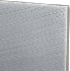 Made in USA - 1/4" Thick x 24" Wide x 3' Long, Polyethylene (UHMW) Sheet - Black, Oil-Filled Grade - Apex Tool & Supply