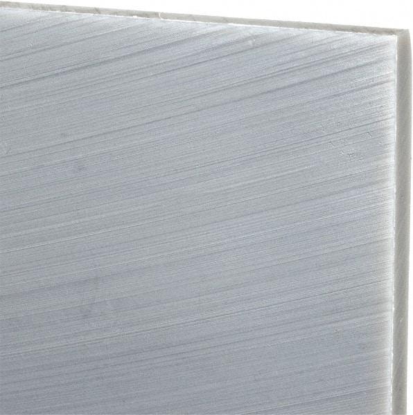 Made in USA - 1/4" Thick x 24" Wide x 4' Long, Polyethylene (UHMW) Sheet - Black, Oil-Filled Grade - Apex Tool & Supply
