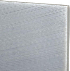 Made in USA - 1/4" Thick x 24" Wide x 4' Long, Polyethylene (UHMW) Sheet - Black, Oil-Filled Grade - Apex Tool & Supply