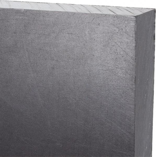 Made in USA - 3/4" Thick x 12" Wide x 3' Long, Polyethylene (UHMW) Sheet - Black, Antistatic Grade - Apex Tool & Supply