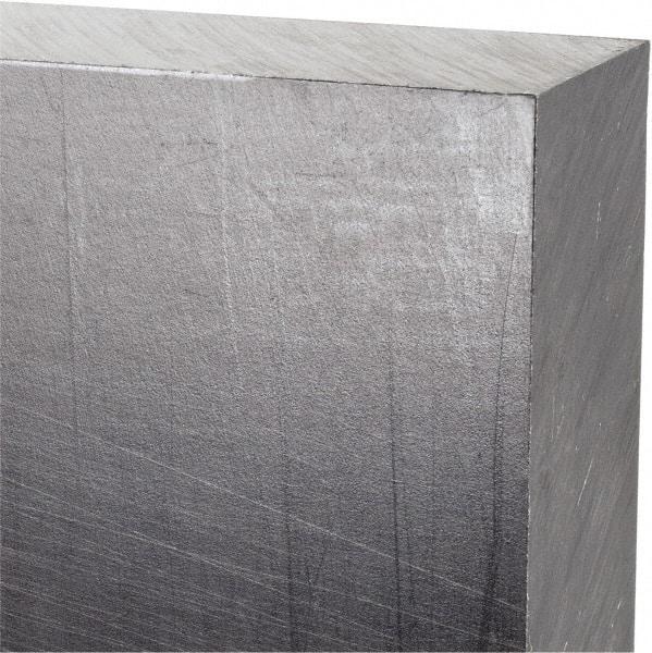 Made in USA - 1" Thick x 24" Wide x 2' Long, Polyethylene (UHMW) Sheet - Black, Antistatic Grade - Apex Tool & Supply