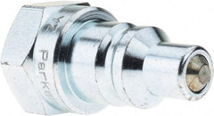 Parker - 3/8 NPSF Steel Hydraulic Hose Female Pipe Thread Nipple - 10,000 psi, 6 GPM - Apex Tool & Supply