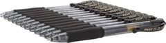 Pilot - Ball Tip Gel Roller Ball Pen - Black - Apex Tool & Supply