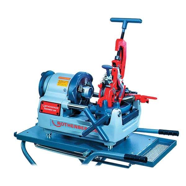 Rothenberger - Pipe Threading Machines Maximum Pipe Size Capacity (Inch): 2 Minimum Pipe Size Capacity (Inch): 1/2 - Apex Tool & Supply