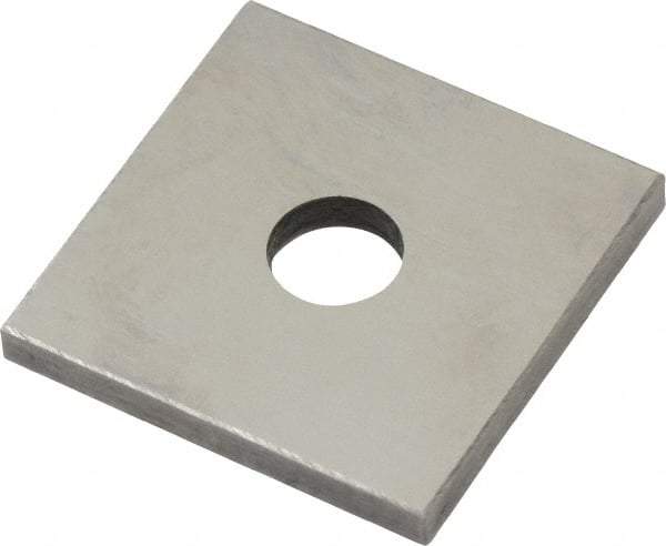 Value Collection - 0.104" Square Steel Gage Block - Accuracy Grade 0, Includes NIST Traceability Certification - Apex Tool & Supply