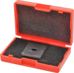 Value Collection - 0.108" Square Steel Gage Block - Accuracy Grade 0, Includes NIST Traceability Certification - Apex Tool & Supply