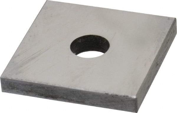 Value Collection - 0.137" Square Steel Gage Block - Accuracy Grade 0, Includes NIST Traceability Certification - Apex Tool & Supply