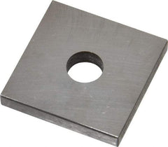 Value Collection - 0.138" Square Steel Gage Block - Accuracy Grade 0, Includes NIST Traceability Certification - Apex Tool & Supply