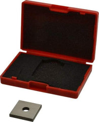 Value Collection - 0.142" Square Steel Gage Block - Accuracy Grade 0, Includes NIST Traceability Certification - Apex Tool & Supply