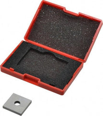 Value Collection - 0.147" Square Steel Gage Block - Accuracy Grade 0, Includes NIST Traceability Certification - Apex Tool & Supply