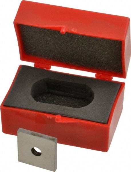 Value Collection - 0.149" Square Steel Gage Block - Accuracy Grade 0, Includes NIST Traceability Certification - Apex Tool & Supply