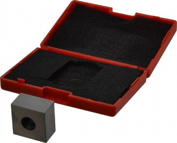 Value Collection - 0.55" Square Steel Gage Block - Accuracy Grade 0, Includes NIST Traceability Certification - Apex Tool & Supply