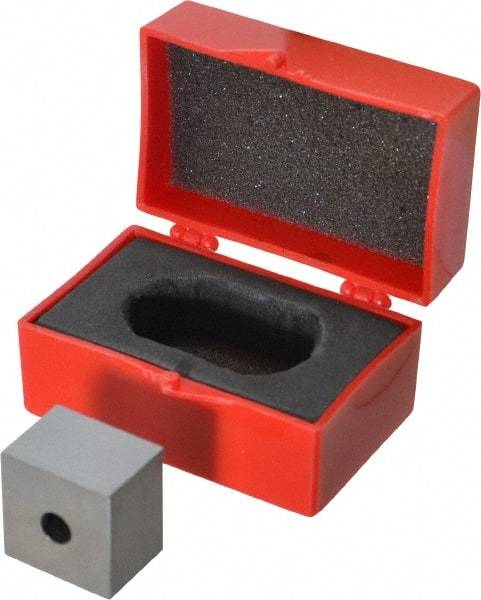 Value Collection - 0.7" Square Steel Gage Block - Accuracy Grade 0, Includes NIST Traceability Certification - Apex Tool & Supply