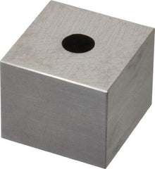 Value Collection - 0.8" Square Steel Gage Block - Accuracy Grade 0, Includes NIST Traceability Certification - Apex Tool & Supply