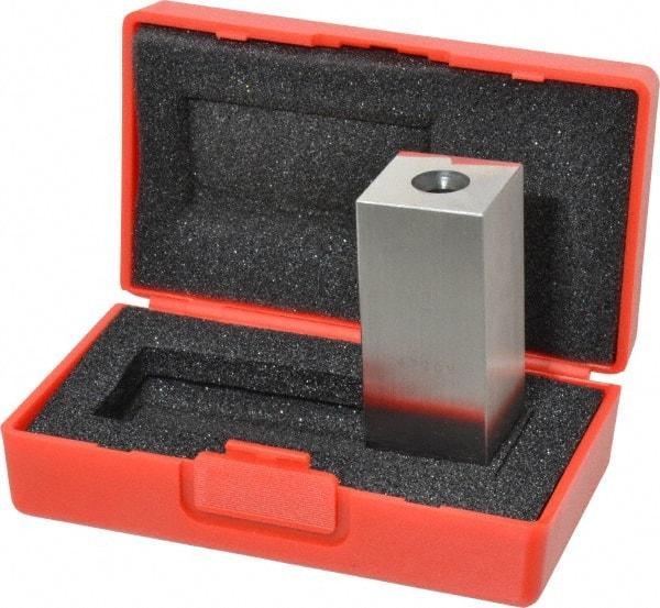 Value Collection - 2" Square Steel Gage Block - Accuracy Grade 0, Includes NIST Traceability Certification - Apex Tool & Supply