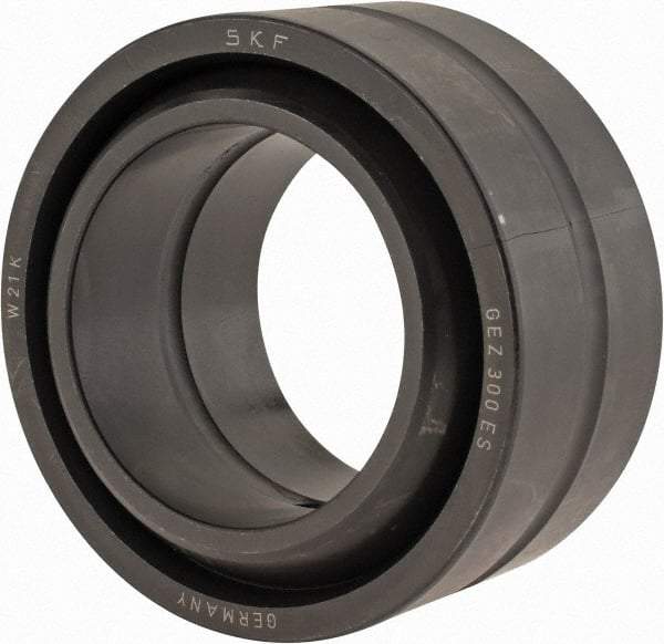 SKF - 3" Bore Diam, 112,500 Lb Dynamic Capacity, Spherical Plain Bearing - 4-3/4" OD, 2-5/8" Thick, 337,500 Lb Static Load Capacity - Apex Tool & Supply