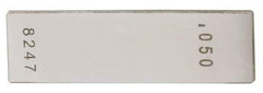 Value Collection - 0.21" Rectangular Steel Gage Block - Accuracy Grade 0 - Apex Tool & Supply