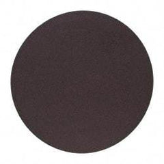 Norton - 20" Diam, 50 Grit Aluminum Oxide Adhesive PSA Disc - Coarse Grade, Brown, X Weighted Backing, Flexible - Apex Tool & Supply