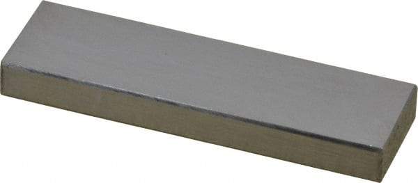 Value Collection - 0.125" Rectangular Steel Gage Block - Accuracy Grade 0, Includes NIST Traceability Certification - Apex Tool & Supply