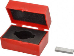 Value Collection - 0.148" Rectangular Steel Gage Block - Accuracy Grade 0, Includes NIST Traceability Certification - Apex Tool & Supply