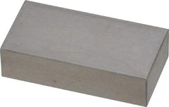 Value Collection - 0.7" Rectangular Steel Gage Block - Accuracy Grade 0, Includes NIST Traceability Certification - Apex Tool & Supply