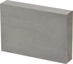 Value Collection - 2" Rectangular Steel Gage Block - Accuracy Grade 0, Includes NIST Traceability Certification - Apex Tool & Supply